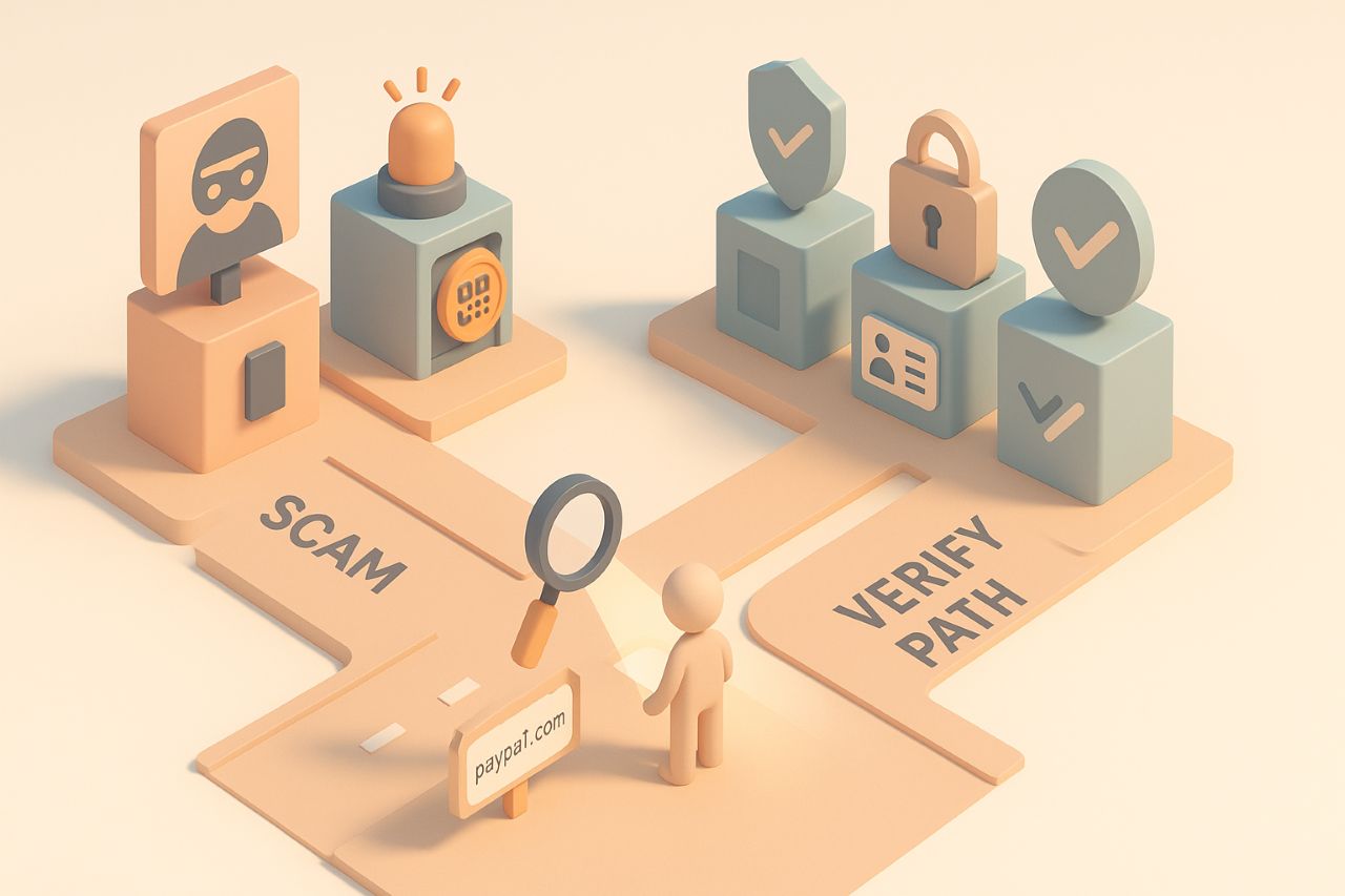 How to identify a fake crypto platform