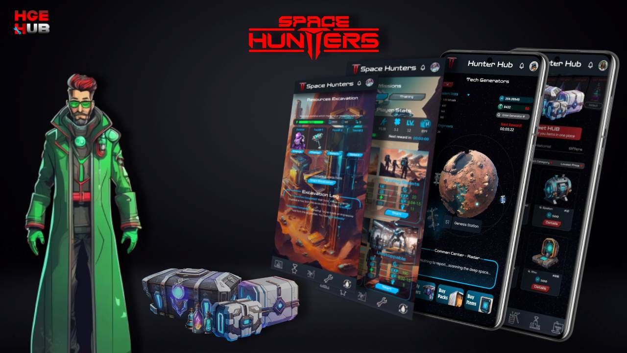 space hunters the reborn TON Blockchain