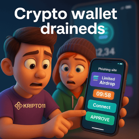 Crypto wallet draineds