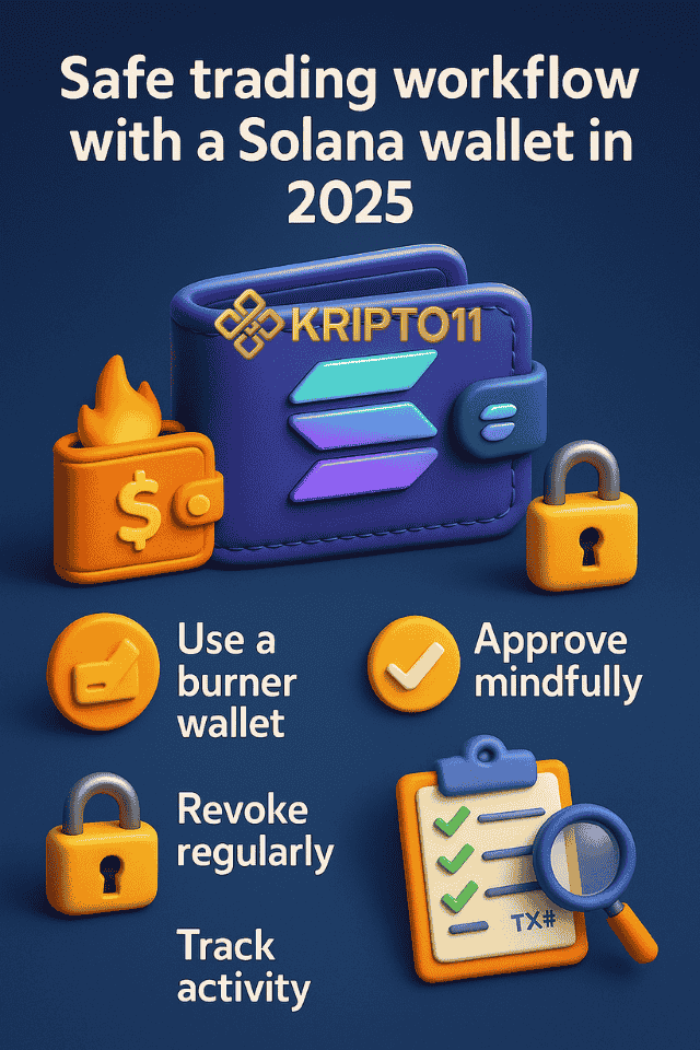 Safty with a Solana wallet in 2025