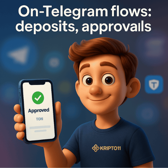 Telegram mini apps Deposit on solana wallet